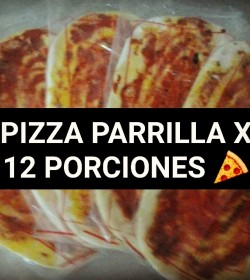 PIZZA PARRILLERA X 12 PORCIONES