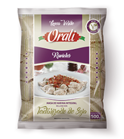 Raviol Orali Relleno de texturizado de soja (congelados)