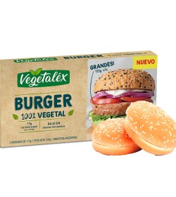 8 Burger Vegetalex + 8 Panes Fargo Maxi
