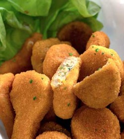 Patitas de pollo espinaca y queso 500g Promofiesta (Grangys)