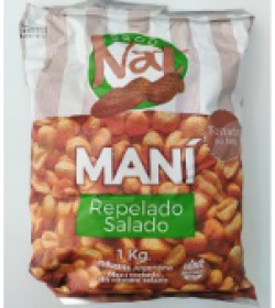 Mani Boliviano Pelado Salado Horneado (Sin tacc) 1 Kg