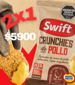 CRUNCHIES DE POLLO SWIFT 380GR
