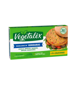 Hamburguesas Vegetalex mix de verduras x4u