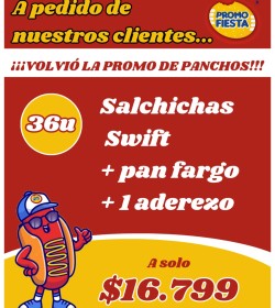 ¡PANCHO FEST CON PROMO FIESTA!