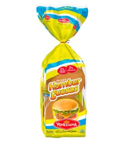 Pan de Hamburguesa La Veneziana x 4