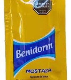 MOSTAZA BENIDORM PORCIONADA X198 UNIDADES