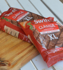 HAMBURGUESAS GIGANTES SWIFT CLASICA 100% CARNE XL 125G. X 40 UNIDADES + PAN DON YEYO + 2 ADEREZOS