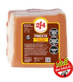 PANCETA 214 SALADA COCIDA Y AHUMADA X1KG