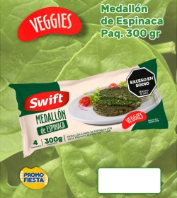 Medallones de espinaca Swift
