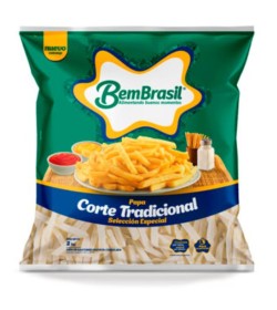 Papas congeladas BemBrasil corte tradicional 2Kg