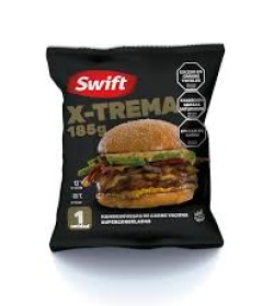 HAMBURGUESAS SWIFT X-TREMAS 185 GR 100% CARNE X36U