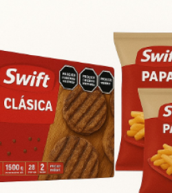 20 HAMBURGUESAS SWIFT + 2 PAPAS SWIFT PRECOCIDAS (sin tacc)