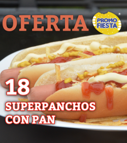 18 SUPER PANCHOS LA COMARCA + PAN FARGO  + ADEREZ0