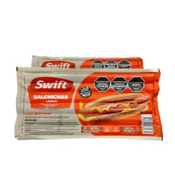 Salchicha larga Swift x 12 u