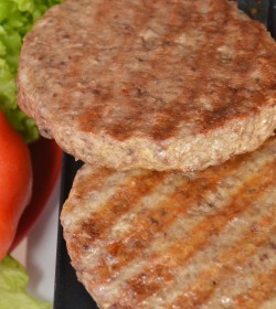 Hamburguesa para parrilla 100% carne vacuna  83 grs x 60 u