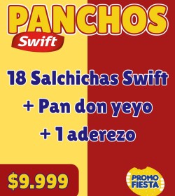 ¡PANCHO FEST CON PROMO FIESTA!