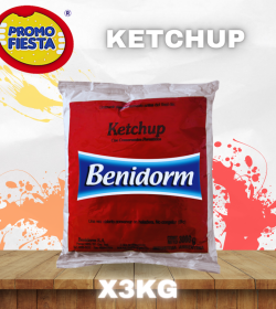 Ketchup  Benidorm x3kg