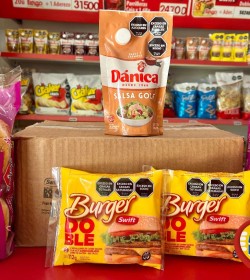 MEDALLON PREMIUM SWIFT DOBLE BURGER 57Grs. X 60 + PAN DON YEYO + 2 ADEREZOS