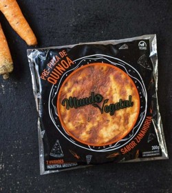 PrePizza quinoa 2 unidades sabor zanahoria