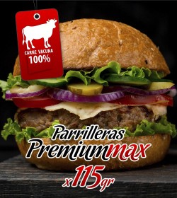 Hamburguesón 100% Carne PROMOFIESTA MAX 115gr x20u + Pan Mi mago + 1 mayonesa