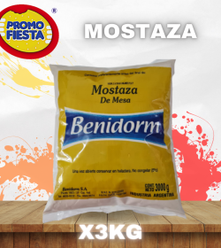 MOSTAZA BENIDORM X3KG