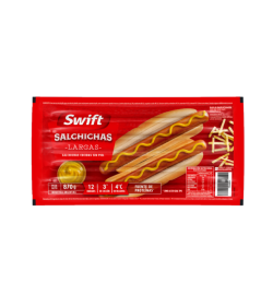 Salchicha Swift Larga paquete por 12 unidades