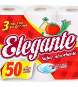 Rollos de cocina Elegante pack de 3