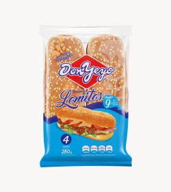 PAN DON YEYO PARA LOMITOS CON SESAMO X4