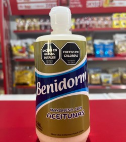 SALSA BENIDORM 500ML SABOR MAYONESA CON ACEITUNAS
