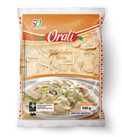 Ravioles de Pollo Orali 500 grs (oferta lanzamiento)