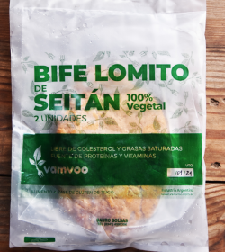 Bife lomito de seitan Vamvoo (Pack por dos unidades)