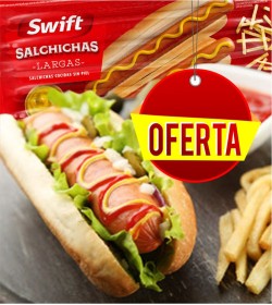 Pancho Largo Swift x 36 u + 36 panes Don Rufino + 1 aderezo OFERTA