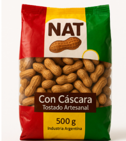 Mani Boliviano con cascara 500grs