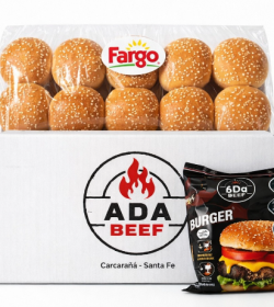 30  Hamb. Promofiesta x 80 Gr 100% Carne + 30 Panes Fargo + 1 aderezo