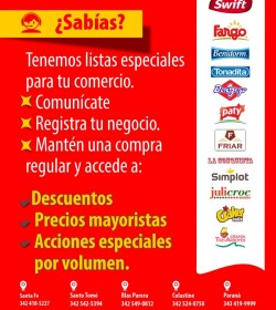 *****PRECIOS MAYORISTAS*****