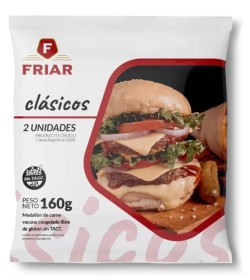 60 MEDALLONES FRIAR 80GR. + PANES FARGO +  ADEREZO A ELECCION