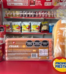 SUPERPANCHOS FRIAR X60 + PANES FARGO + 2 ADEREZOS A ELECCION
