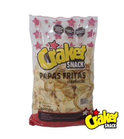 PAPAS FRITAS TIPO ESPAÑOLAS CRAKET X 1Kg