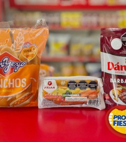 60 PANCHOS CORTOS FRIAR COMPLETOS CON PANES DON YEYO