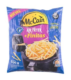 Papas prefritas Mccain air fryer + finitas congeladas x700gr