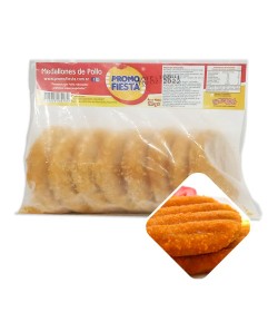 Medallón de Pollo Rebozado Grangys x 8 Unidades