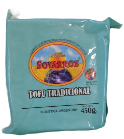 Soyarroz tofú tradicional (sin tacc) 450g OFERTA