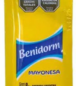 MAYONESA BENIDORM PORCIONADA X198 UNIDADES