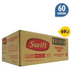 Hamburguesa Swift Burger X69 Grs línea medallón x 60