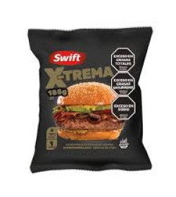 X-TREMAS SWIFT 185GR X20 UNIDADES + PANES FARGO CON SESAMO + ADEREZO A ELECCION