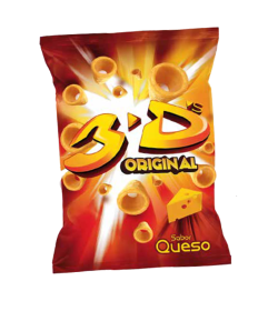 3D Mega queso 150 grs
