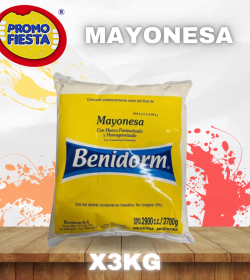 MAYONESA BENIDORM X3KG