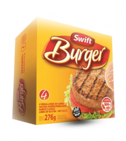 Caja Burger Swift 69grs x 4unidades