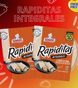 Rapiditas Bimbo Integrales x 10 unidades